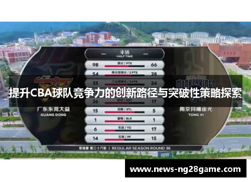 提升CBA球队竞争力的创新路径与突破性策略探索